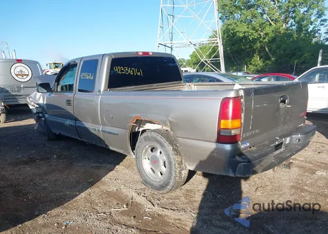 2000 GMC Sierra 1500 Sle из США, поврежденный, VIN 2GTEC19V4Y1299817